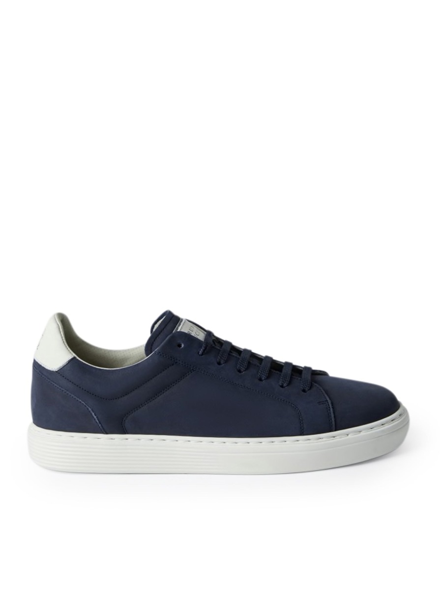 Suitnegozi Blue Sneakers for Men from Brunello Cucinelli GOOFASH