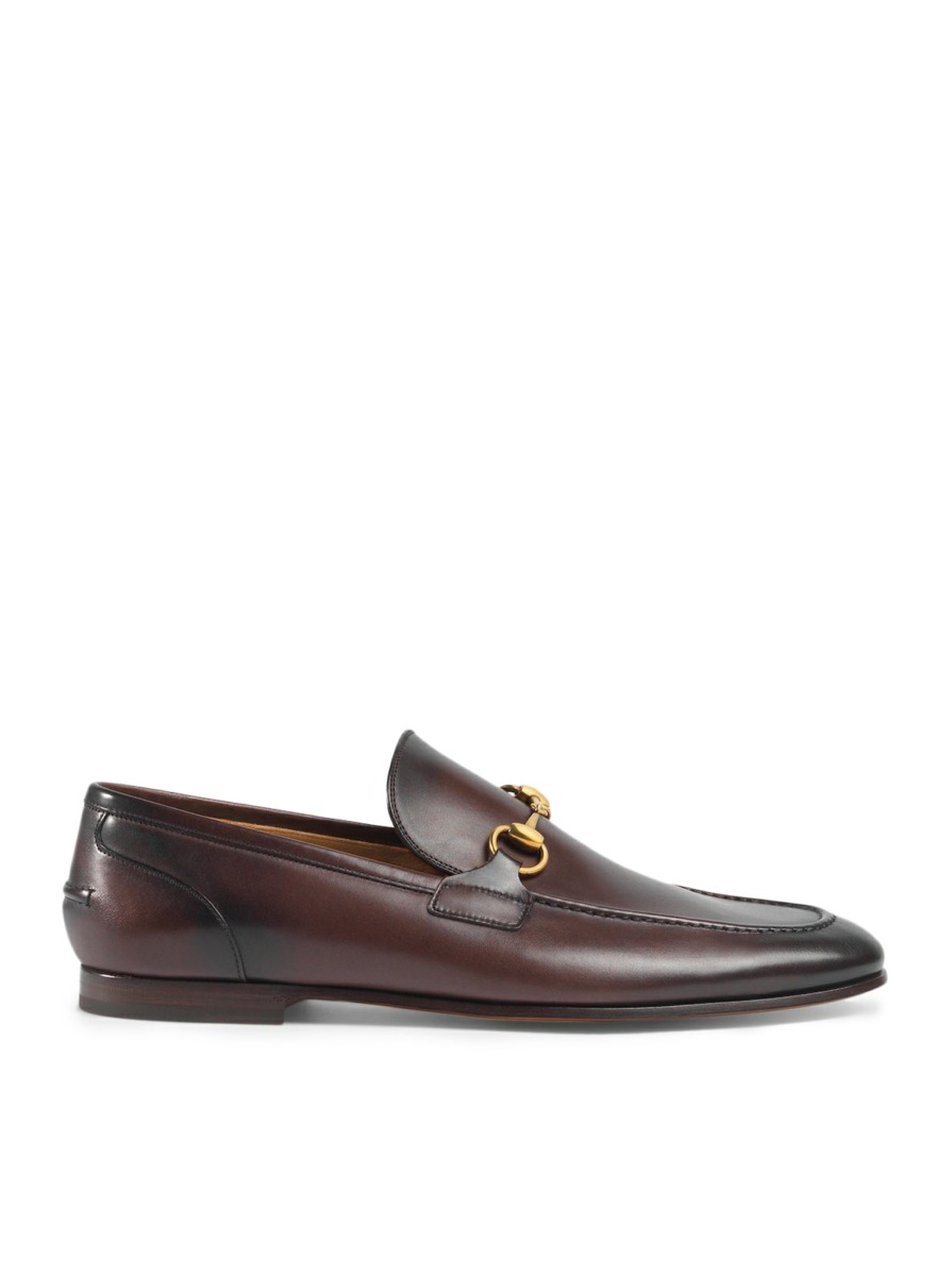 Suitnegozi Brown Loafers by Gucci GOOFASH