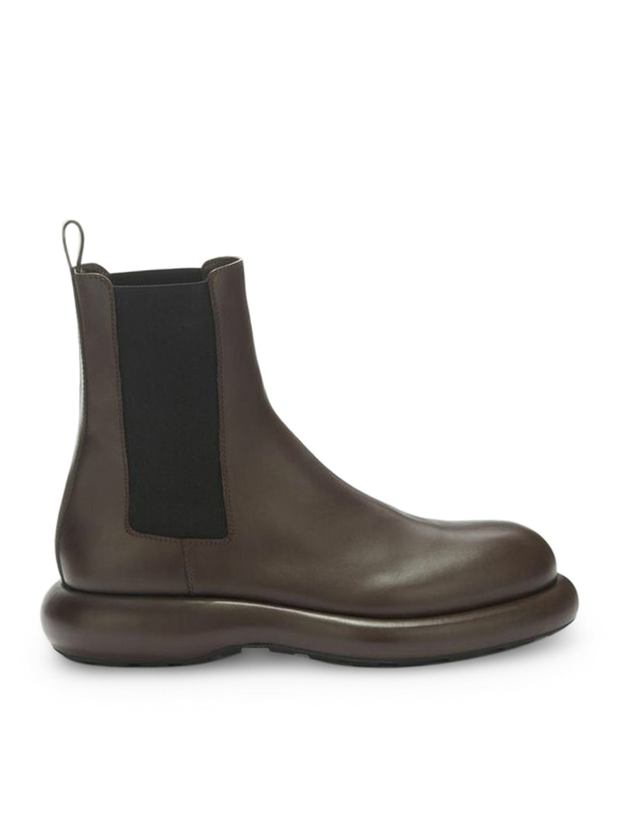 Suitnegozi - Chelsea Boots in Brown from Jil Sander GOOFASH