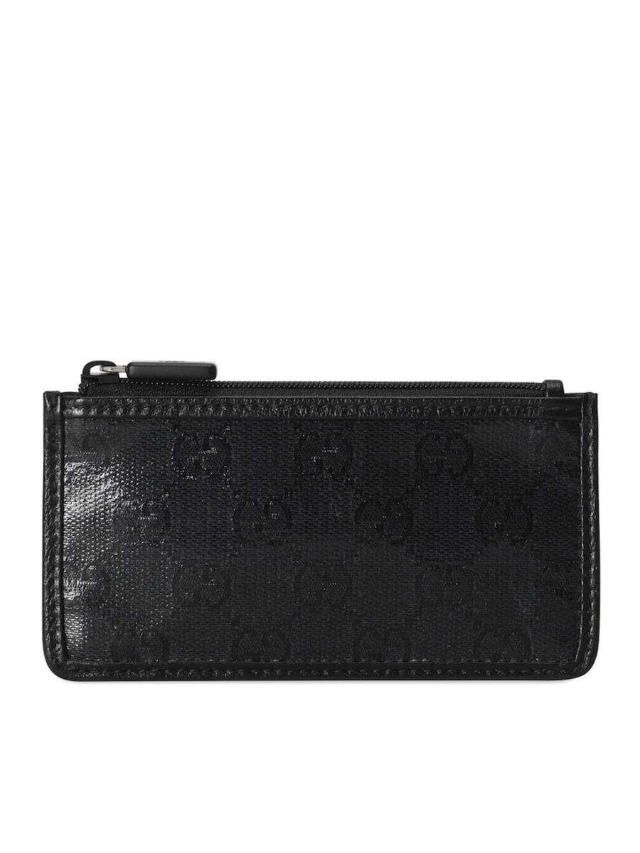 Suitnegozi Gent Black Card Holder from Gucci GOOFASH