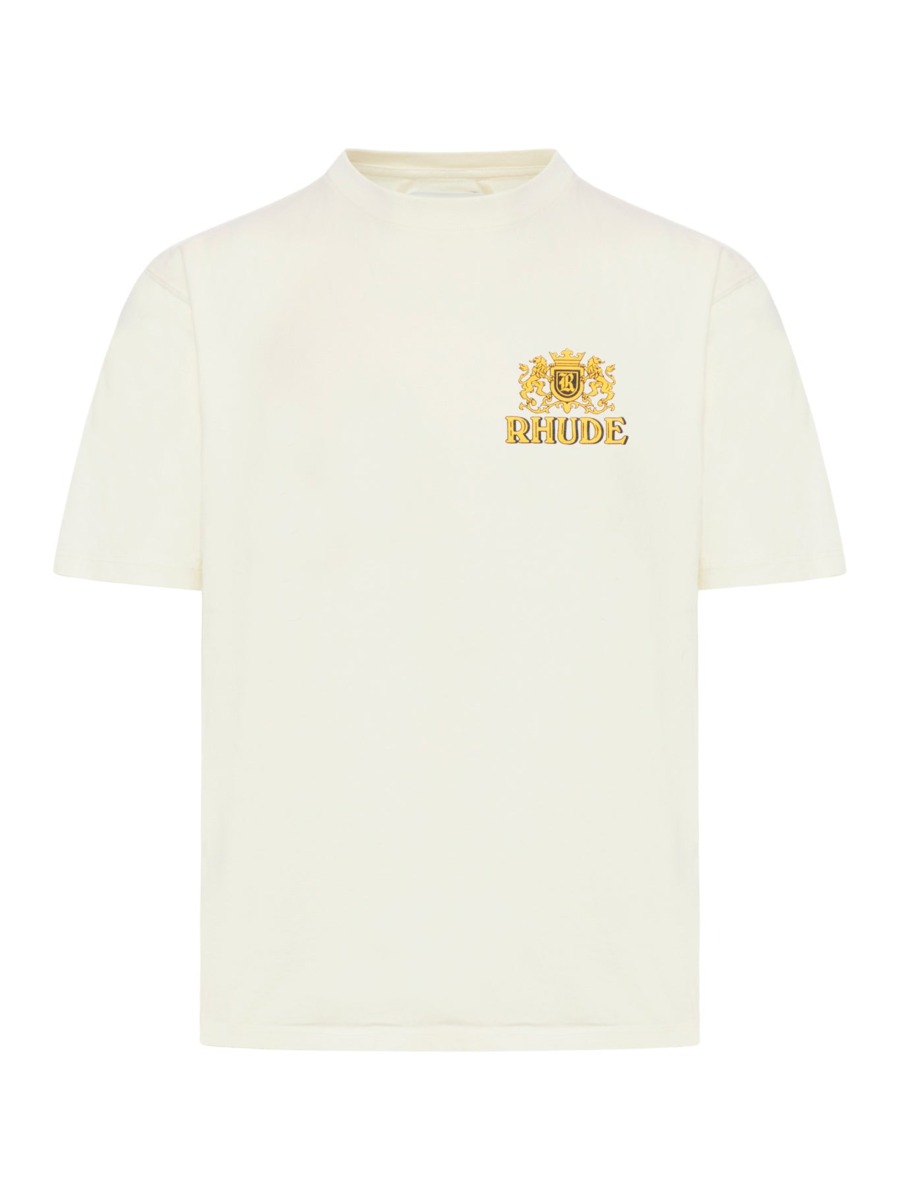 Suitnegozi - Gents T-Shirt White by Rhude GOOFASH