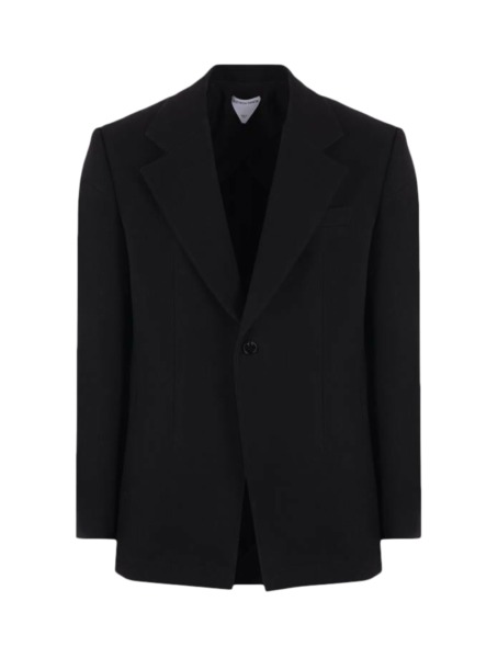 Suitnegozi - Men Jacket in Black - Bottega Veneta GOOFASH
