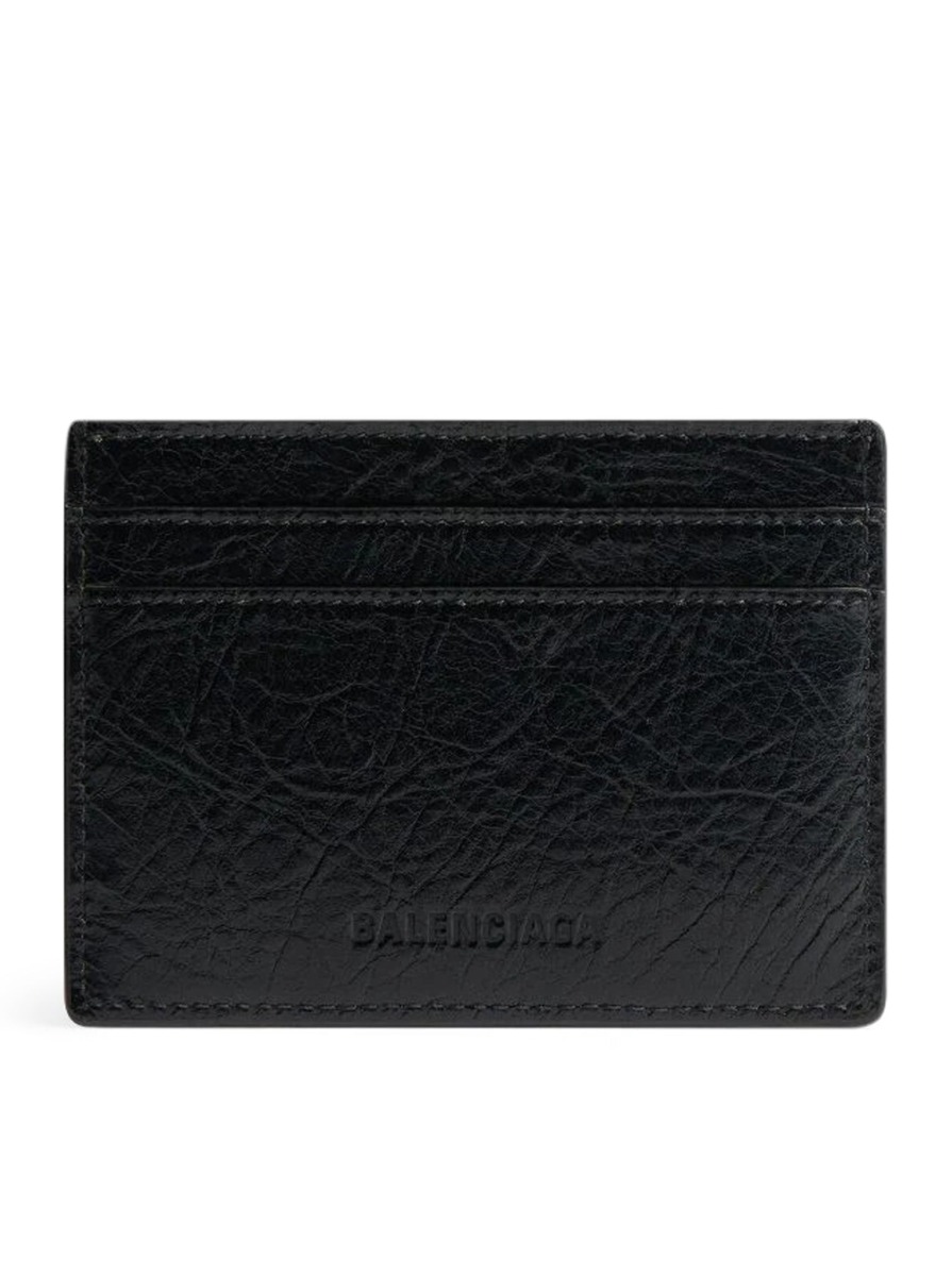 Suitnegozi Men's Black Card Holder from Balenciaga GOOFASH