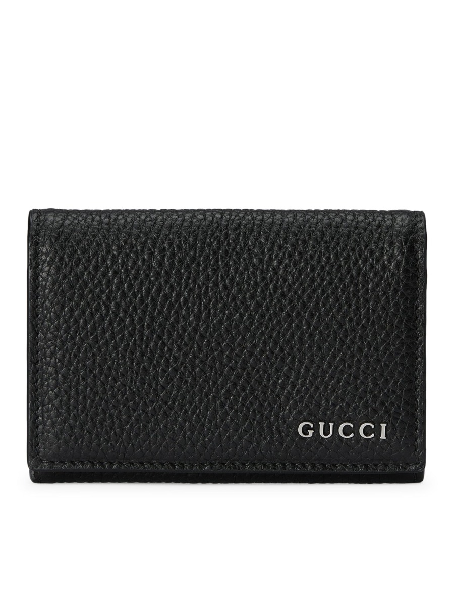 Suitnegozi Men's Card Holder Black from Gucci GOOFASH
