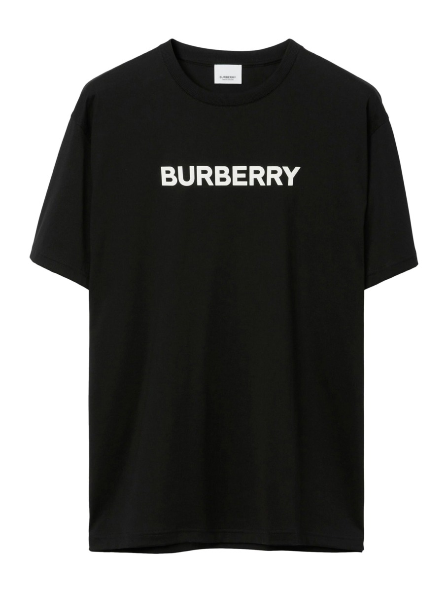 Suitnegozi - Mens T-Shirt in Black from Burberry GOOFASH