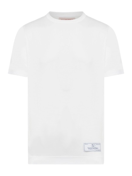 Suitnegozi - Mens T-Shirt in White by Valentino GOOFASH