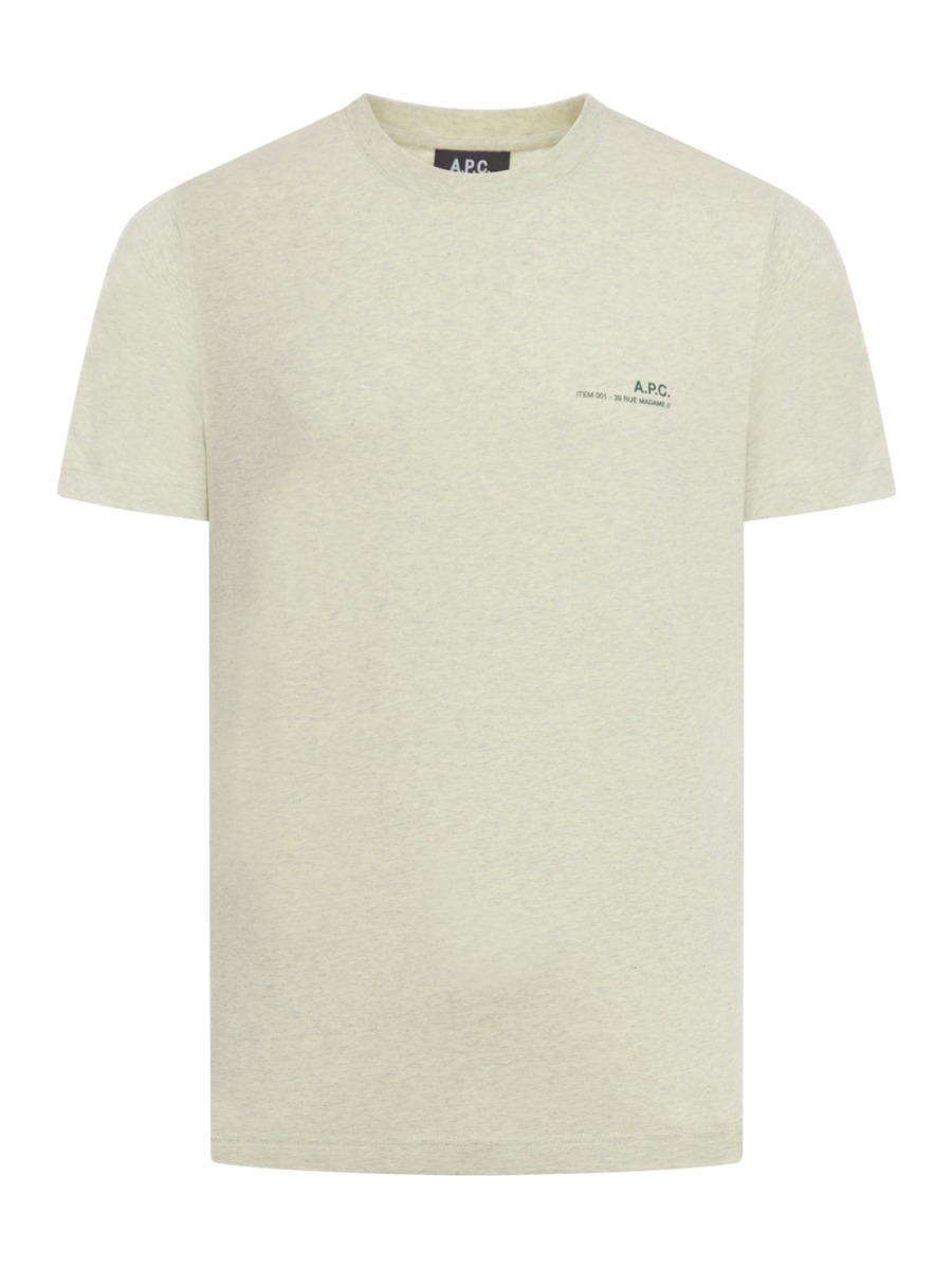Suitnegozi - T-Shirt Green for Man by Apc GOOFASH