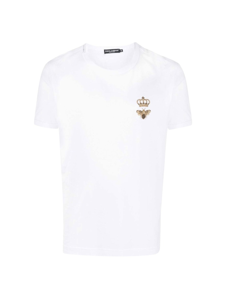Suitnegozi - T-Shirt White for Men from Dolce & Gabbana GOOFASH
