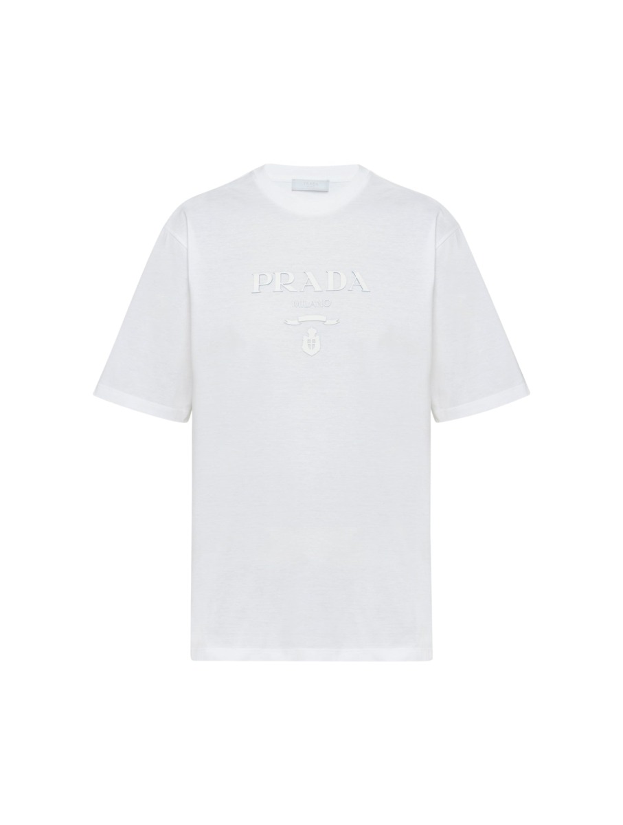 Suitnegozi - T-Shirt in White - Prada Man GOOFASH