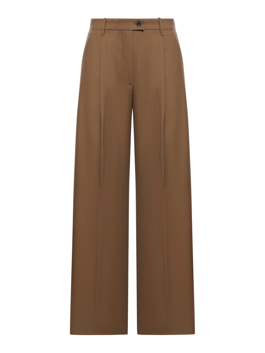 Suitnegozi Woman Pants Brown Nine In The Morning GOOFASH
