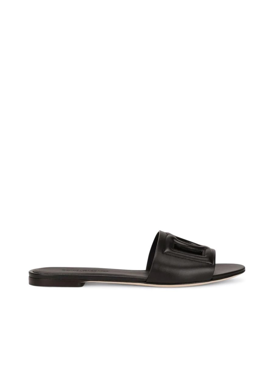 Suitnegozi - Womens Sandals in Black Dolce & Gabbana GOOFASH
