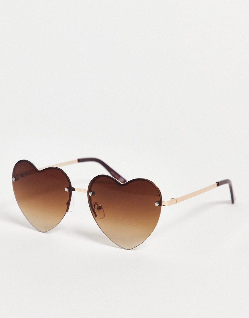 Sunglasses Brown Asos Jeepers Peepers Women GOOFASH