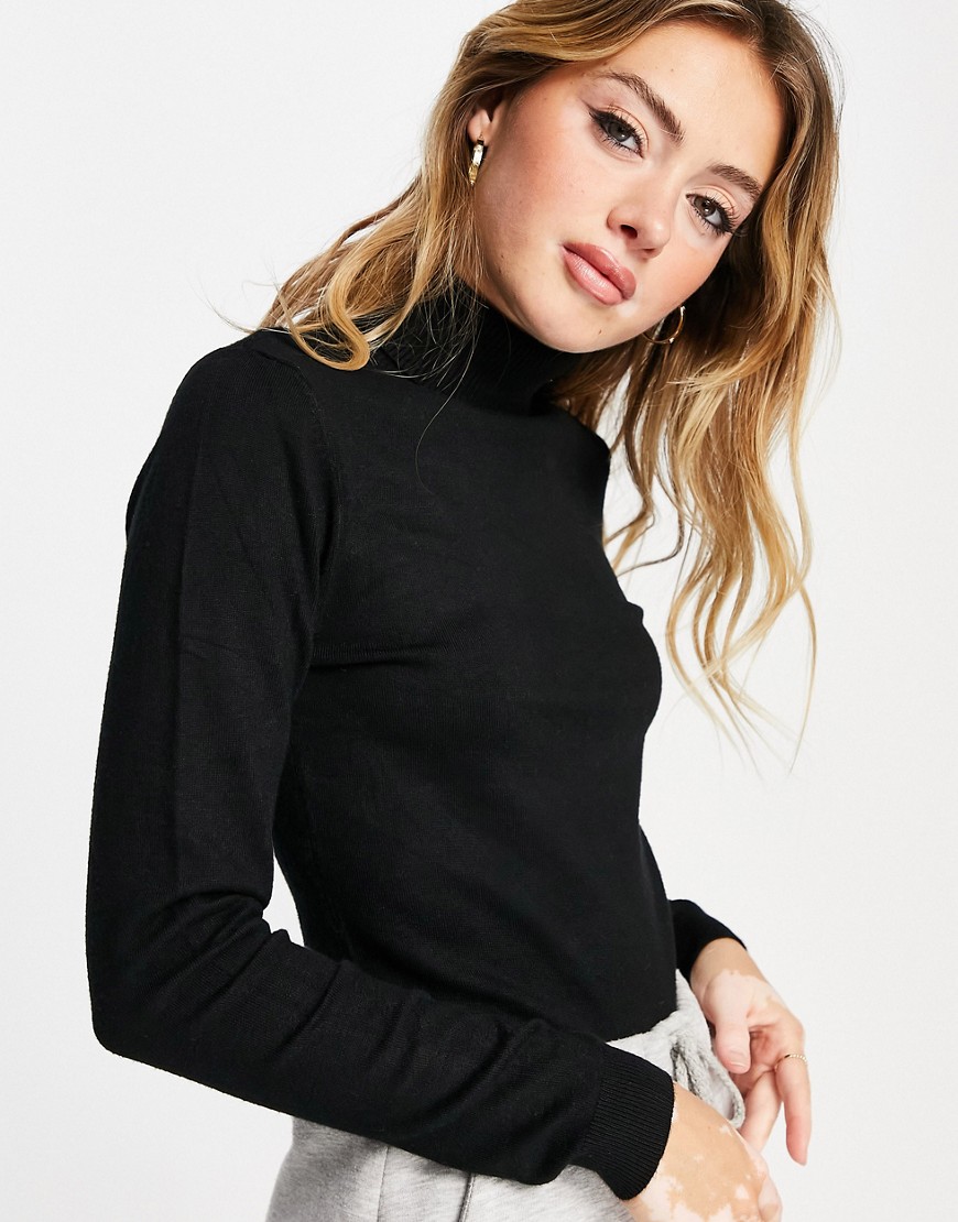 Sweater Black Asos Vero Moda Women GOOFASH
