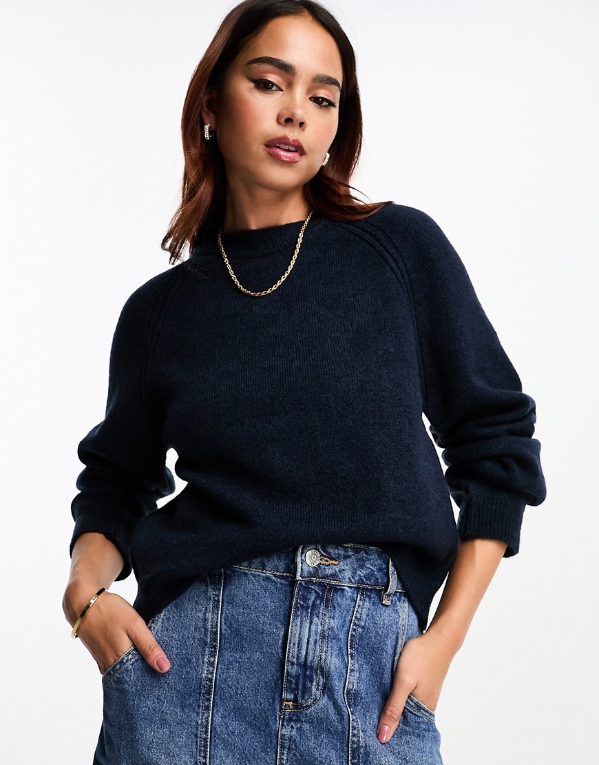 Sweater - Blue - Asos - Women GOOFASH