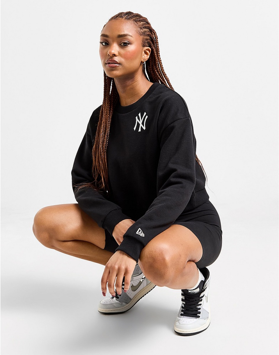 Sweatshirt Black New Era Lady - JD Sports GOOFASH