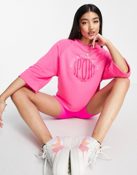 Sweatshirt in Pink for Woman from Asos GOOFASH
