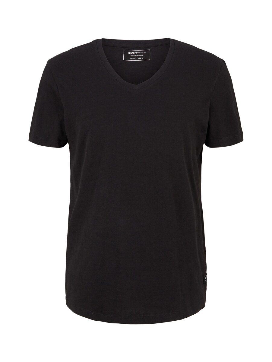T-Shirt Black from Tom Tailor GOOFASH