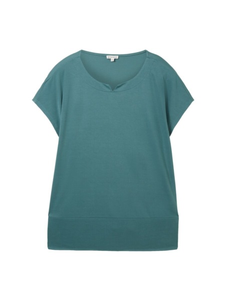 T-Shirt Green - Lady - Tom Tailor GOOFASH