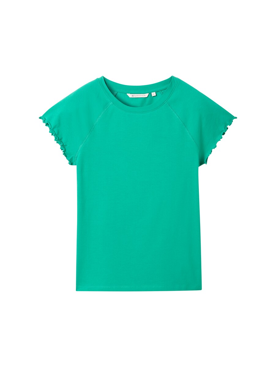 T-Shirt Green Tom Tailor Woman GOOFASH