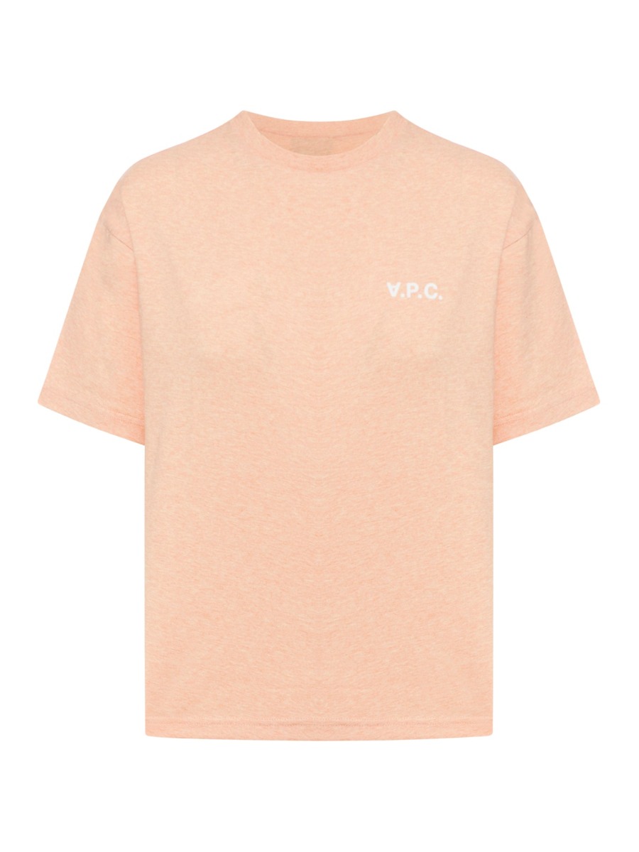 T-Shirt - Orange - Apc - Ladies - Suitnegozi GOOFASH