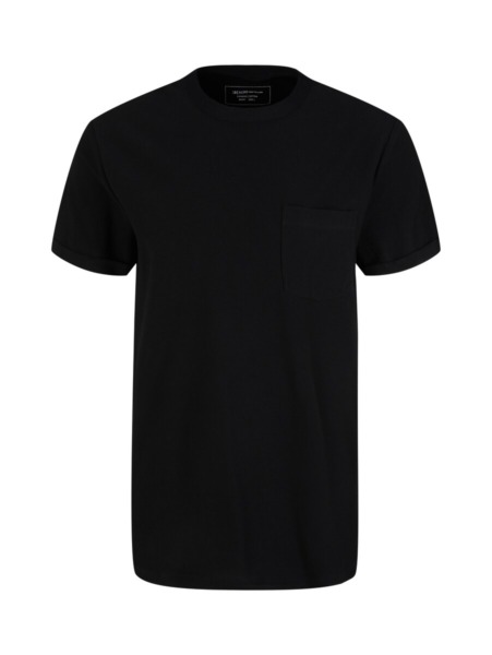 T-Shirt in Black - Tom Tailor GOOFASH
