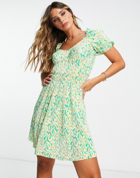 Tea Dress in Multicolor for Women from Asos GOOFASH