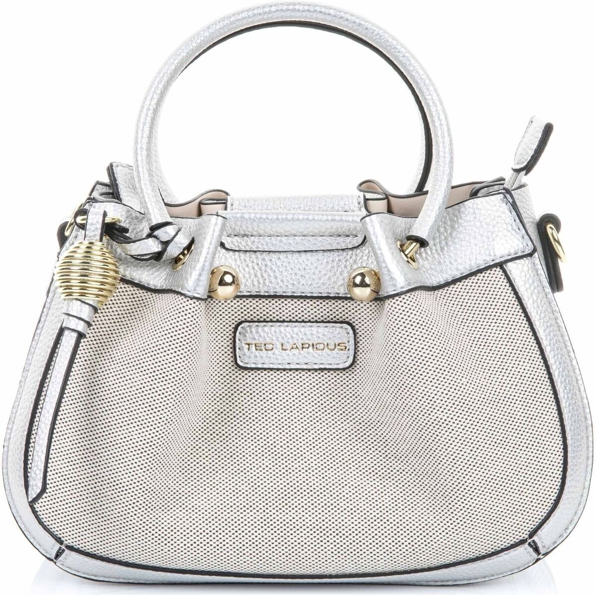 Ted Lapidus - Women's Handbag in Silver Spartoo GOOFASH