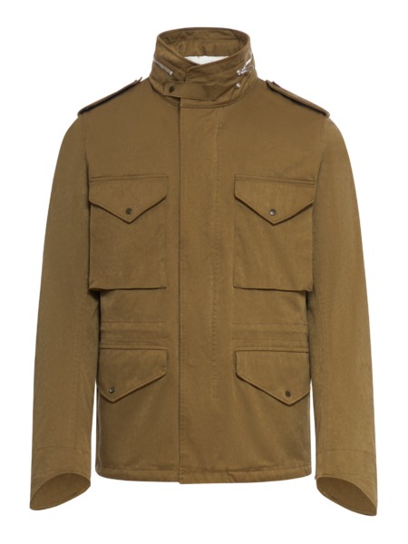 Ten C - Man Military Jacket in Green from Suitnegozi GOOFASH