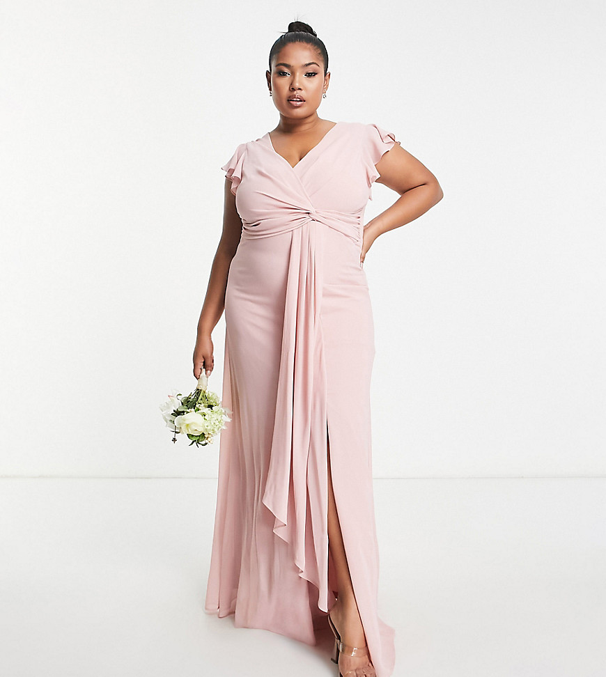 Tfnc Maxi Dress Pink for Woman by Asos GOOFASH