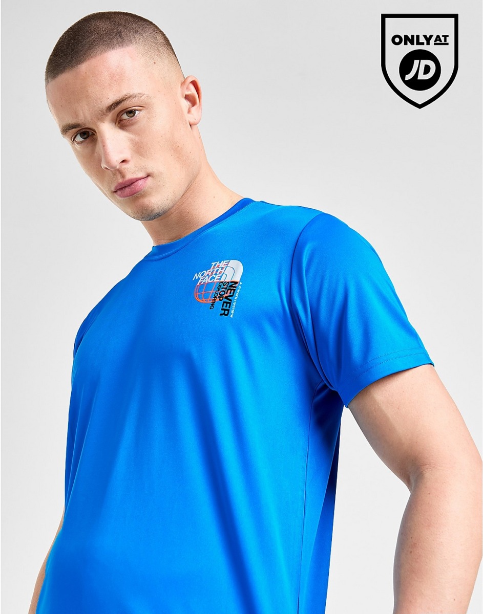The North Face T-Shirt Blue for Men at JD Sports GOOFASH