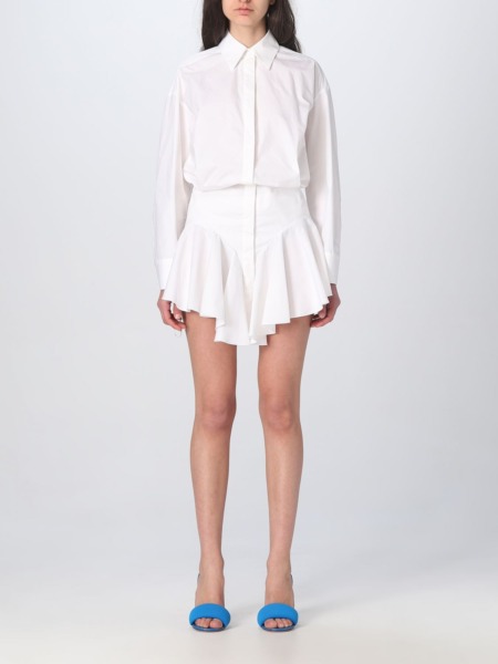 Thetico - Woman Dress in White by Giglio GOOFASH