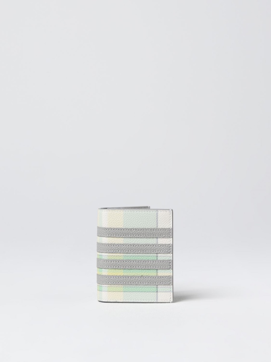 Thom Browne - Gent Wallet in Green from Giglio GOOFASH