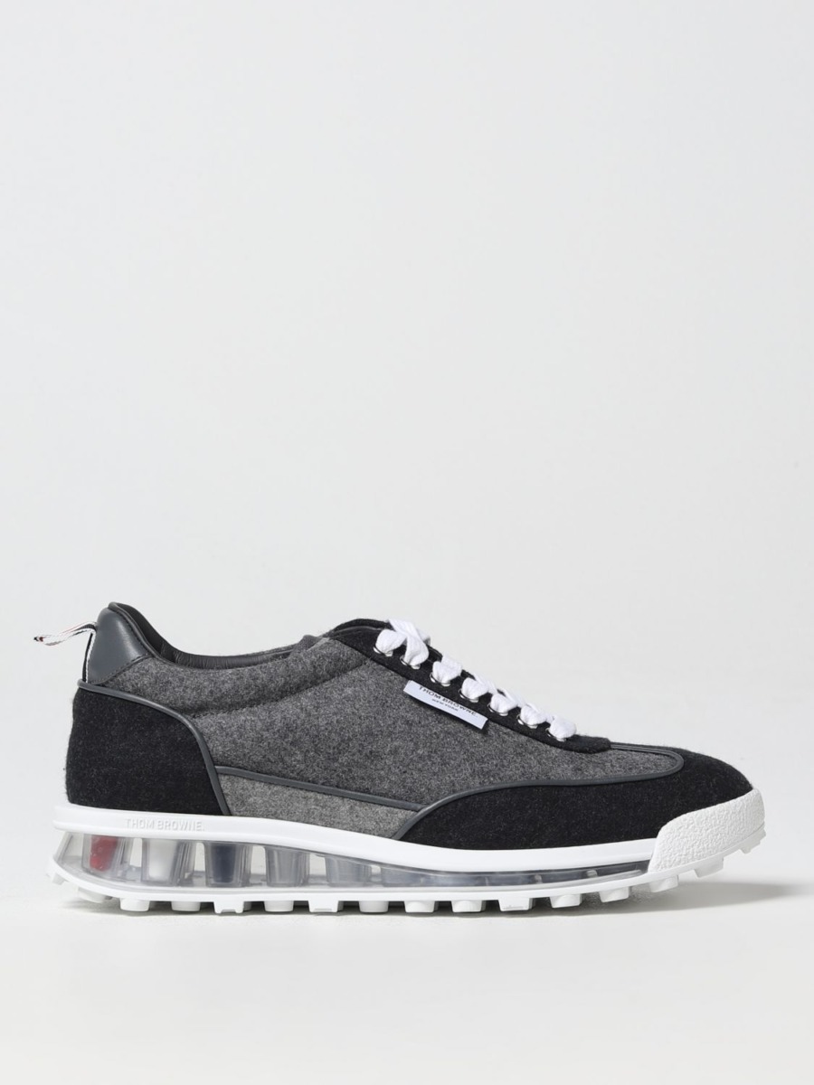 Thom Browne - Trainers in Grey for Man at Giglio GOOFASH