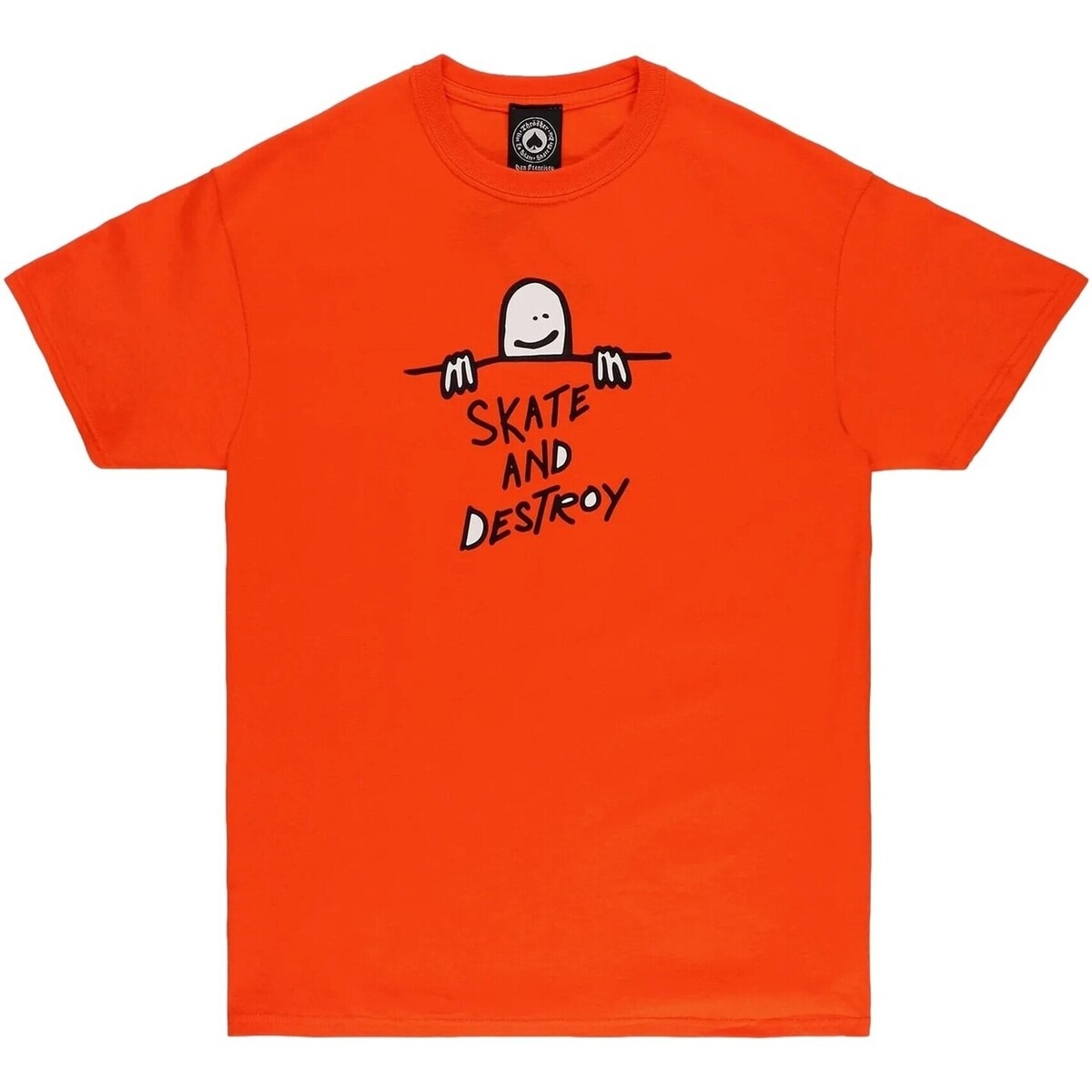 Thrasher Men T-Shirt Orange from Spartoo GOOFASH