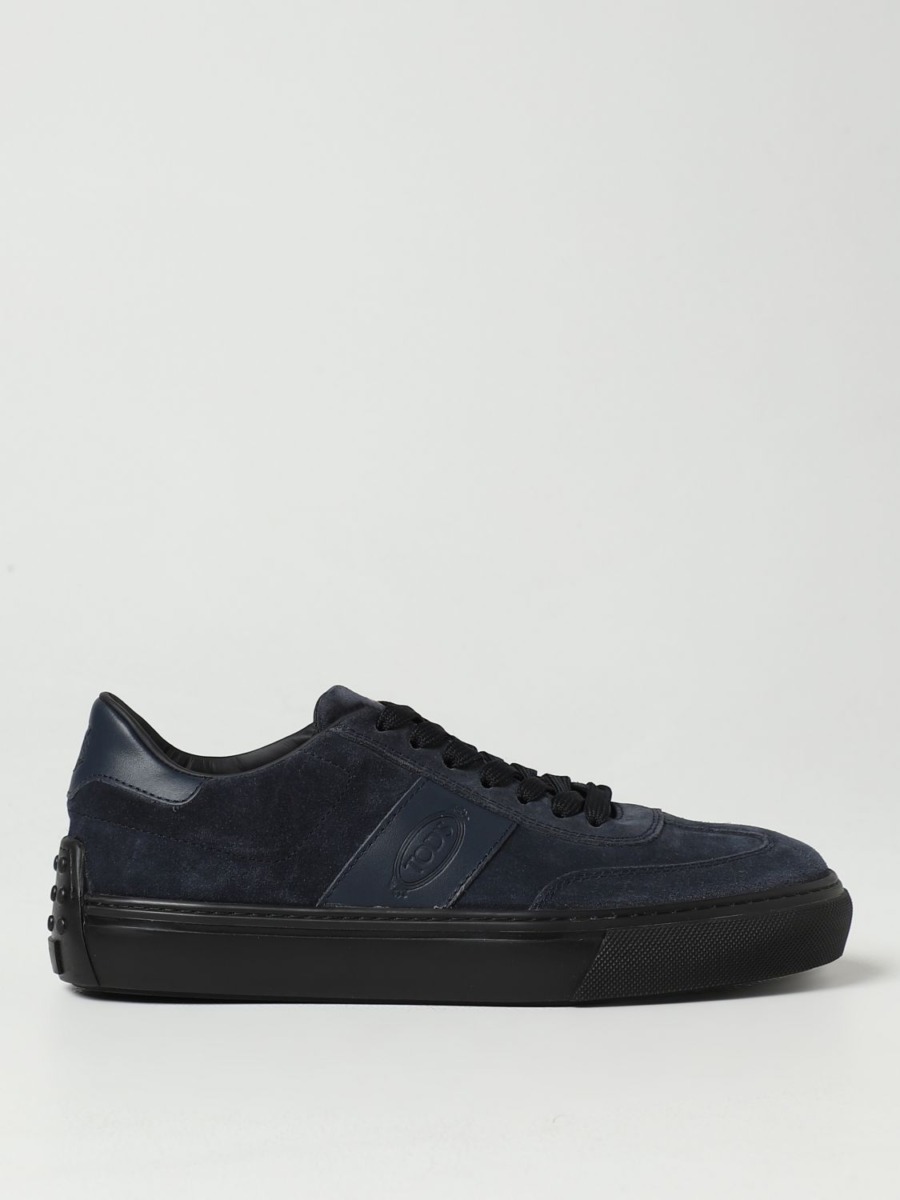 Tods - Gents Trainers in Blue from Giglio GOOFASH