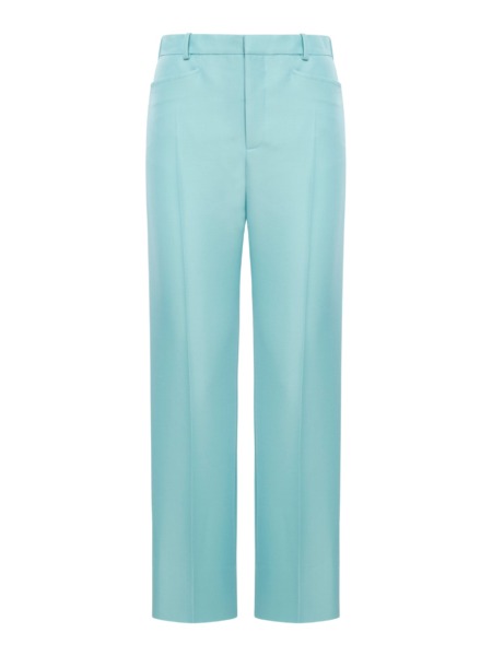 Tom Ford Lady Trousers Blue by Suitnegozi GOOFASH