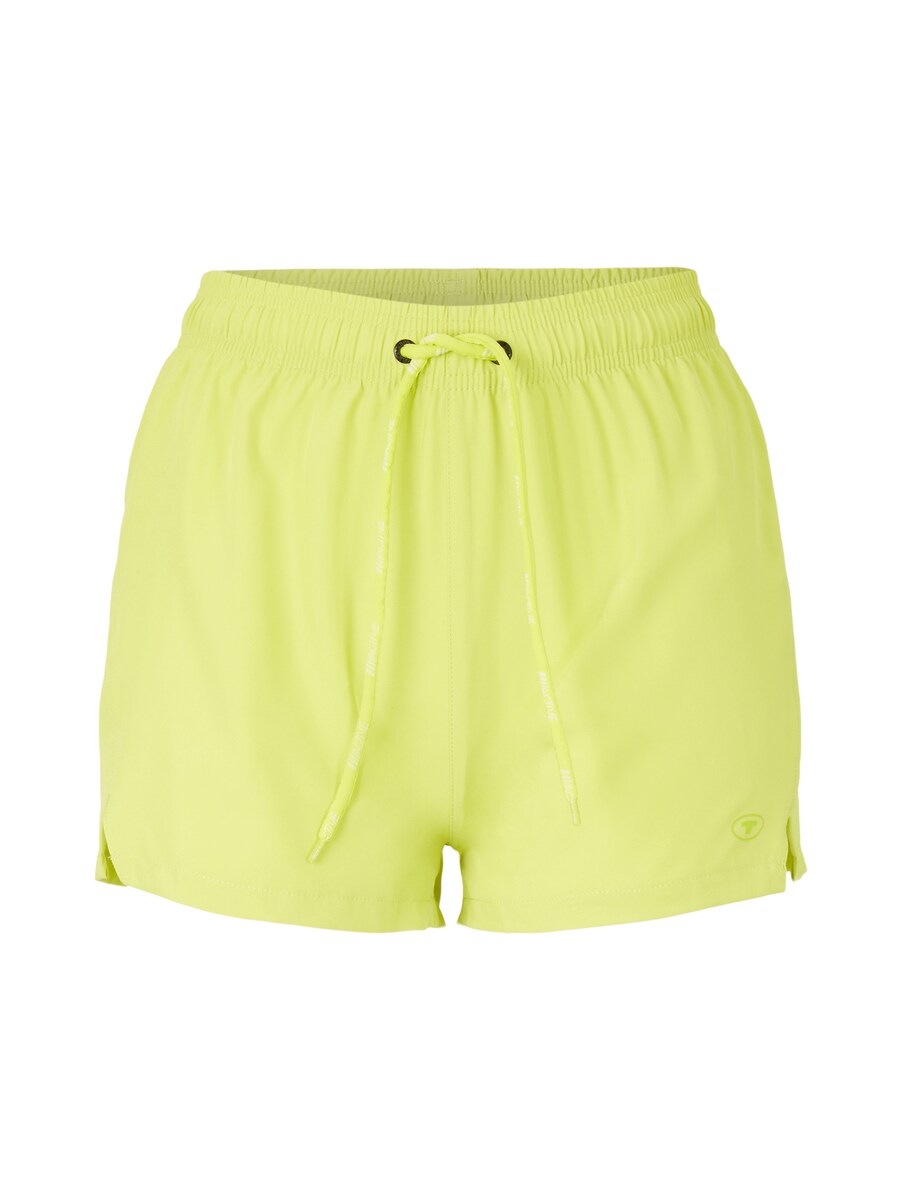 Tom Tailor - Ladies Shorts - Yellow GOOFASH
