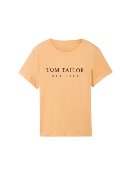 Tom Tailor - Lady Orange T-Shirt GOOFASH