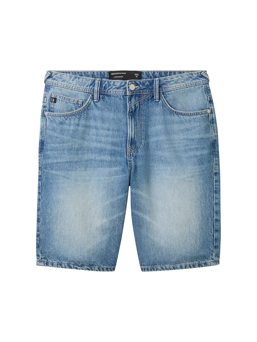 Tom Tailor - Man Jeans Shorts Blue GOOFASH