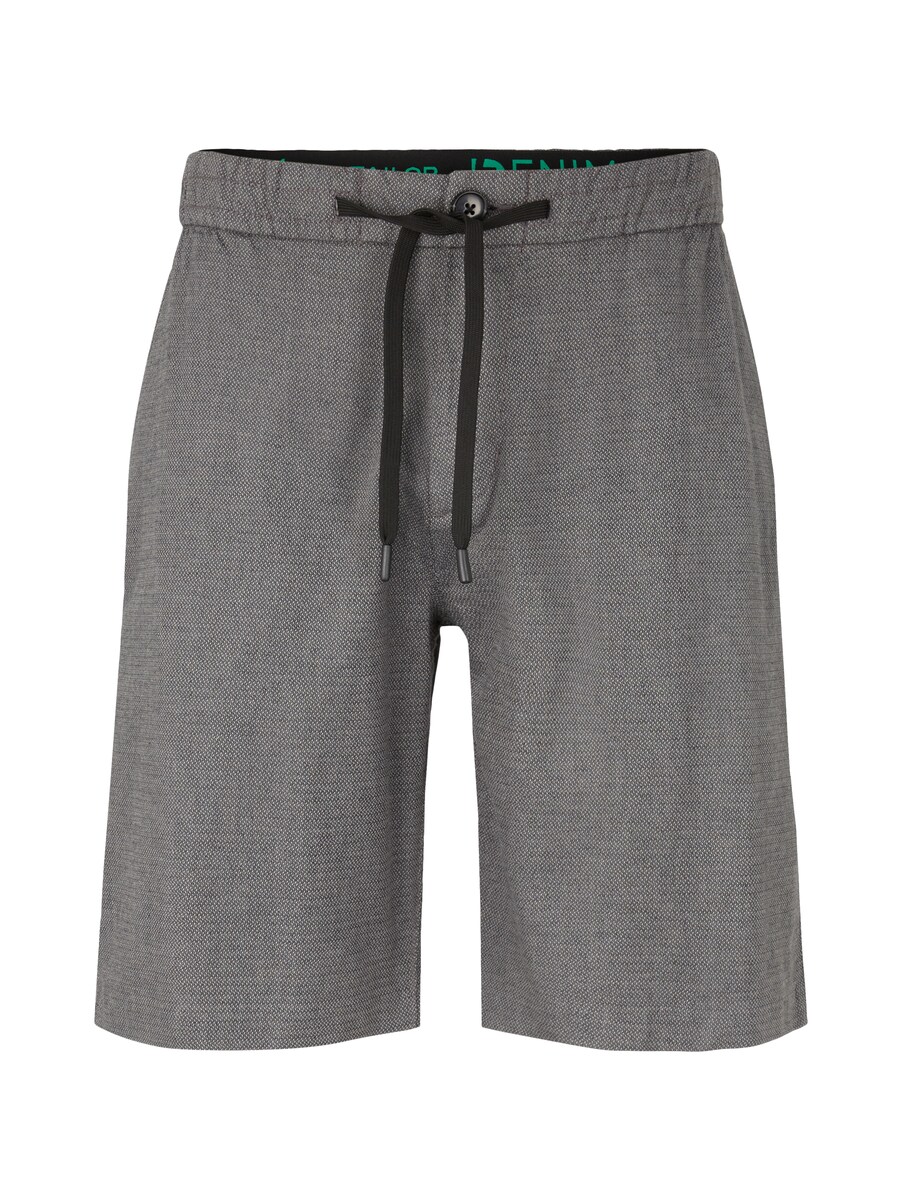 Tom Tailor - Men's Denim Shorts Grey GOOFASH