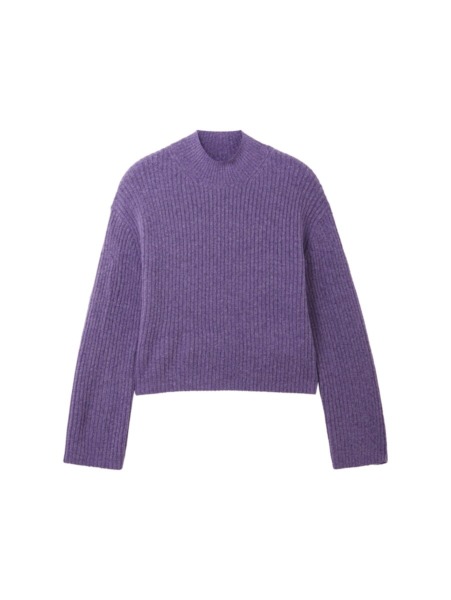 Tom Tailor Purple Women Sweater GOOFASH