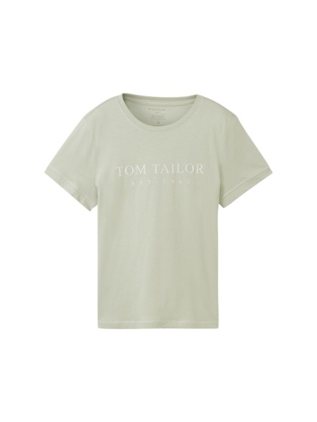Tom Tailor Woman T-Shirt in Green GOOFASH