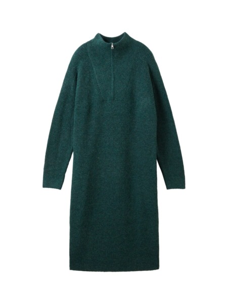 Tom Tailor - Women Knitted Dress in Green GOOFASH