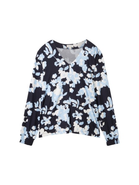 Tom Tailor - Womens Blouse in Blue GOOFASH