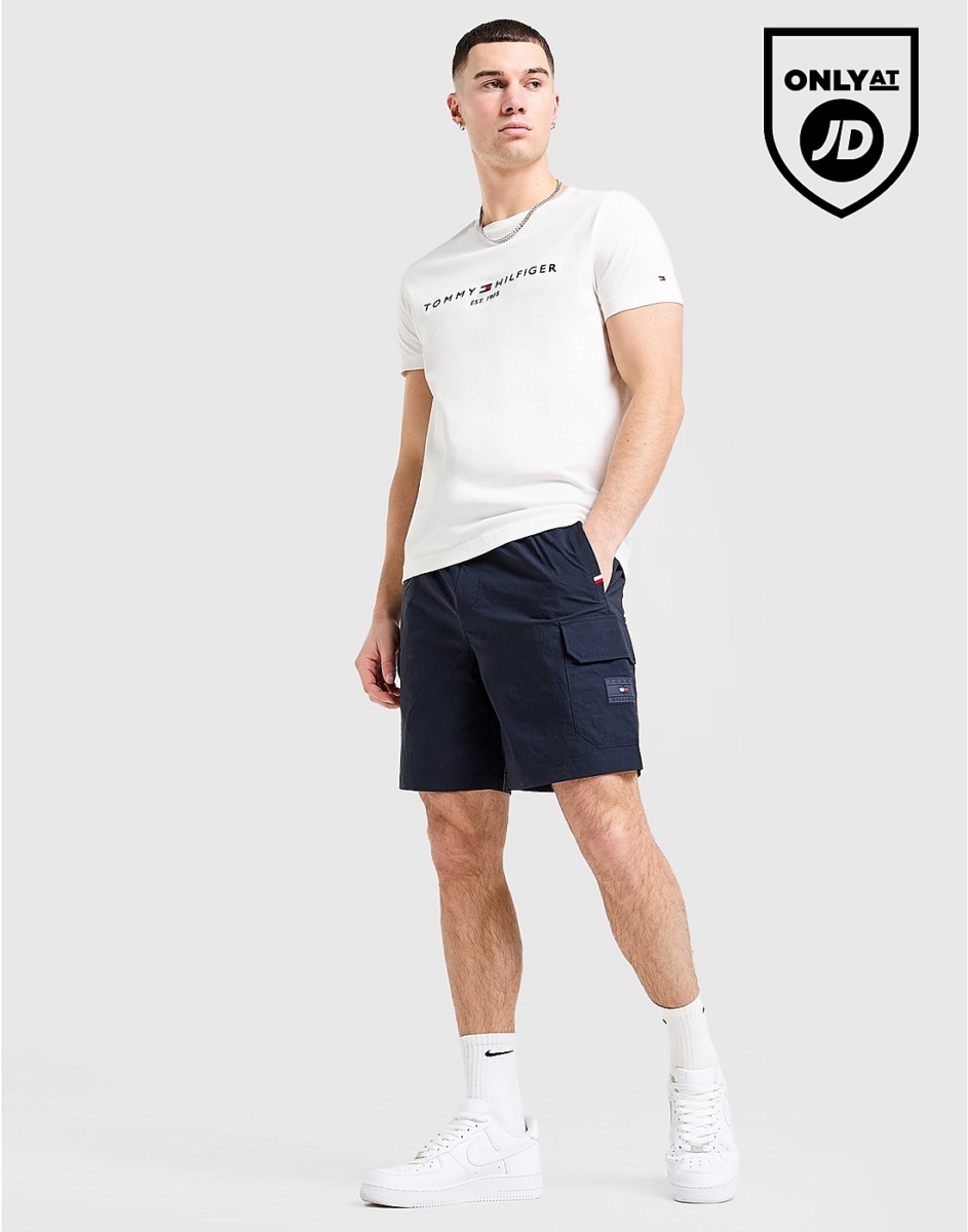 Tommy Hilfiger Blue Shorts for Man at JD Sports GOOFASH