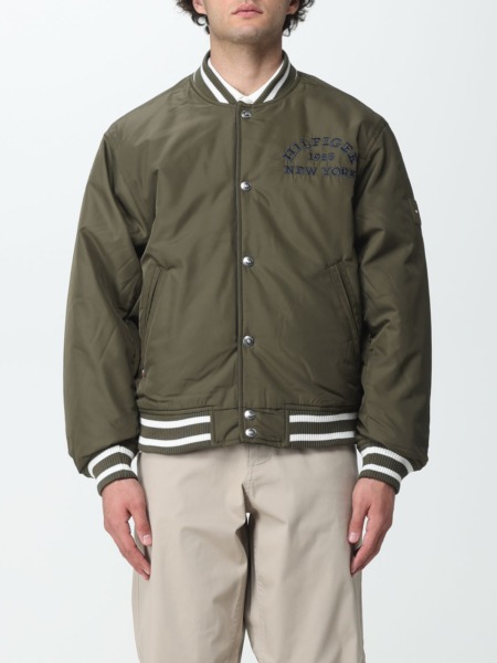 Tommy Hilfiger Jacket Green for Men from Giglio GOOFASH