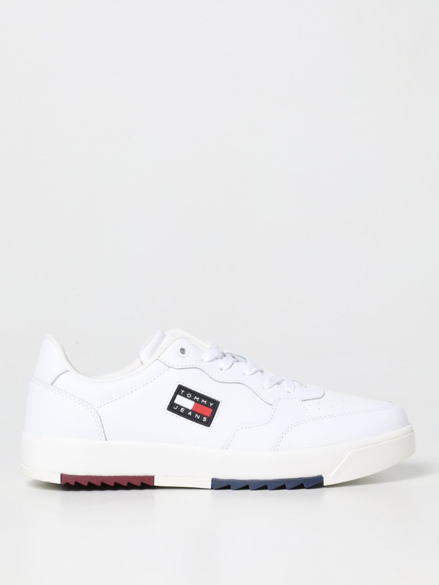 Tommy Hilfiger Men's Trainers White from Giglio GOOFASH
