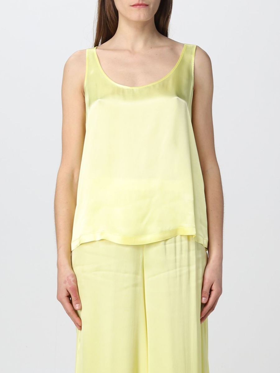 Top in Yellow from Giglio GOOFASH
