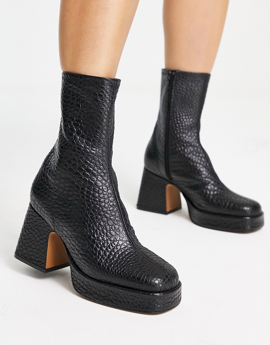 Topshop - Women's Black Ankle Boots at Asos GOOFASH