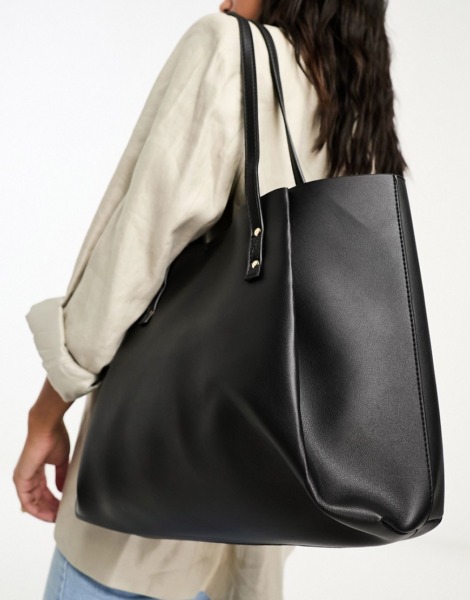 Tote Bag in Black - Woman - Asos GOOFASH